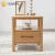 Import Custom cheap modern nightstand, oak bedside table from China