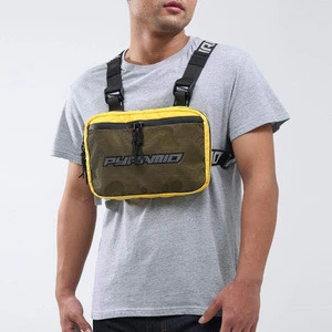 Custom Combat Vest Pouch Nylon Plenty of Compartments Mens Chest Bag For Hiking messenger bags