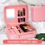 Import Custom cosmetic organizer box makeup bag portable travel cosmetic case storage box Multi-layer large capacity from China