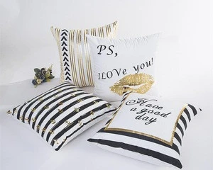 custom cushion cover, modern styles of pillow cover