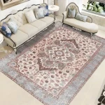 Custom Design Luxury Soft Cashmere Rug Carpet Bed Room Living Room