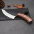 Import Custom Forge 5CR15 High Carbon Stainless Steel Small Slaughtering Knife Curved 5 inch Kitchen Cleaver Butcher Skinning Knife from China