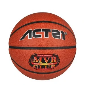 Custom Logo Foam Size 7 Pu Laminated Basketball For Match, Classic Sport College Basketball Ball OEM