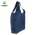 Import custom logo polyester reusable grocery tote big foldable shopping bag from China
