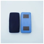 Custom Manufacturer Supplies Office Teaching Chalk Accessories Blackboard Eraser Magnetic Whiteboard Eraser Blue Cloth Eraser