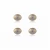 Import custom metal logo beads for jewelry making from China