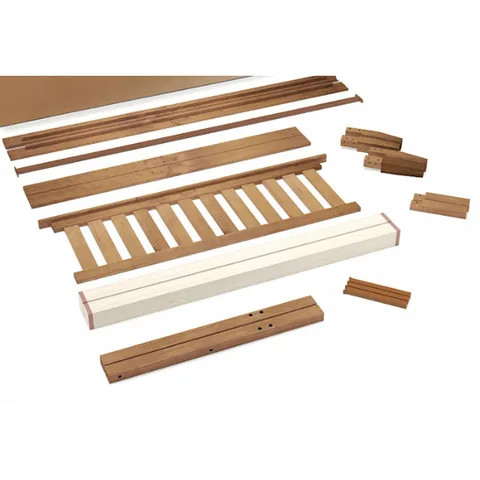 Custom modern simple design standard platform bed wooden bed frame bed