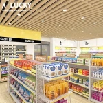 Custom Multi-Function supermarket shelves equipment grocery store shelves retail display racks for Convenience Store shelf Use
