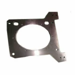 Custom precision cnc machining black anodized milled aluminum water cooling block