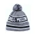 Import Custom print Wooly hat with bobble,winter pom poms decorate beanie hat from China