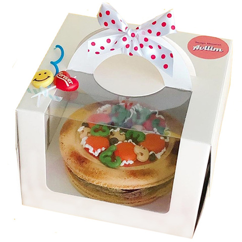 Buy Custom Printed Cardboard Paper Cake Box With Window/handle Uk ...