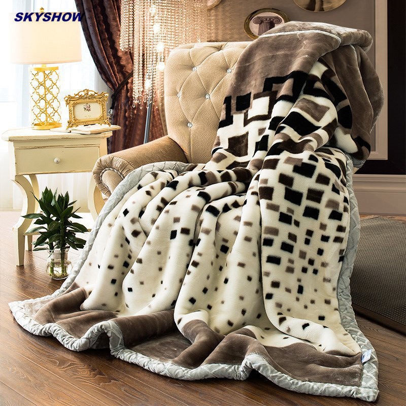 Custom Printed Four Seasons Soft Fleece Blanket