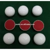 Custom professional 3 pieces urethane durable cover water soluble range golf balls