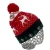 Import Custom Red Knit Funny Santa Party Christmas Hat Light 2023 Led Christmas Beanie Hats With Lights from China