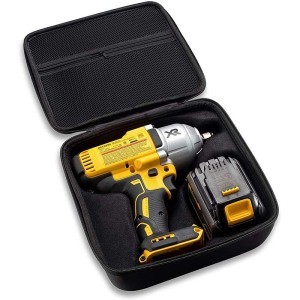 Custom Small MOQ RTS Large Capacity Electronic Shockproof Waterproof Fabric Long Tool Case  Fits Brushless High Torque Impact Wrench