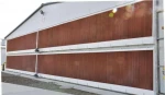 Customizable wet curtain, greenhouse evaporative cooling pad