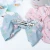 Customizable wholesale in stock girls&#x27;fashion fabric hairgrips butterfly hair pins hair bow clips