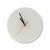 Import Customized Design Sublimation Heat Transfer Printing MDF Round Shape Decorative Blank Single-sided  Wall Clock Face from China