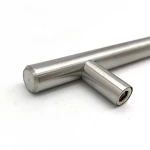 Customized furniture handle stainless steel cabinet wardrobe handle