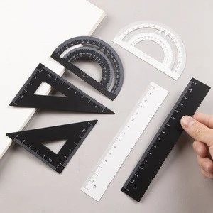 Customized Logo stainless steel ruler multi angle measuring ruler