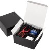Customized matte black gift box packaging wedding party birthday gift box