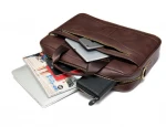 Customized Men's Business Briefcase 14 Inch Computer Handbag  Fashion Men's Shoulder Bag