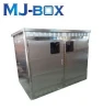 Customized stainless steel gas meter cabinet/ outdoor gas meter box