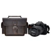 Customized Waterproof Mirrorless Leather Backpack Video Dslr Camera Bag Women