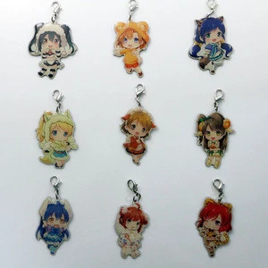 Cute design mobile phone strap/Japanese cell phone strap/custom design anime phone strap