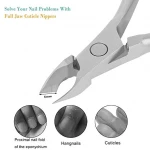 Cuticle Nippers New Arrival silver Cuticle Nipper Professional Cuticle Nippers