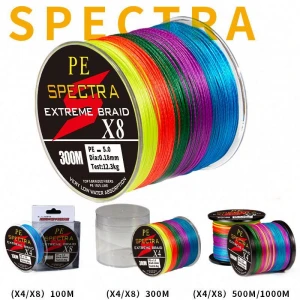 Dalian SKNA Super Strong Fishing Line spectra line color 10m one color