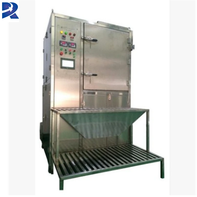 Deburring &amp; Deflashing Machine for Molded Parts Made of Rubber, Plastics and metal