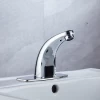 Deck mount automatico grifo sensor water tap chrome brass water saving hospital automatic smart tap bathroom faucet