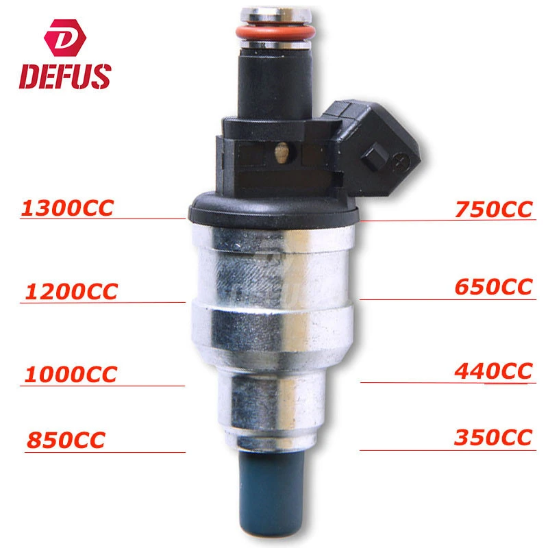 DEFUS high flow fuel Injector nozzles 370CC 440cc 650CC 550cc 750cc 800cc 1000cc fuel injector OEM inp-018 fuel nozzle