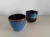 DEHUA ceramic manufacture tea cup sets ceramic ractive blue glaze ceramic mug coffee cup with capacity 200 to 250ml