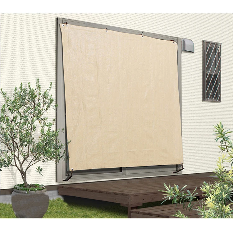 DELI Factory Custom Japanese style Outdoor HDPE Sunshade Awning Window Shade