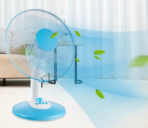 Desk Fan 16&quot; 3 Speed 90 degrees Oscillating Table Fan | High Velocity - Adjustable Tilt with Quiet Operation
