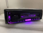 Detachable Panel  LCD Display  Car Stereo  7 Colors USB Car Mp3 Player  Phone App ISO Connector Car Radio
