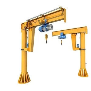 DFHOIST Cheap price slewing fixed jib crane 1 ton 5 ton  freestanding jib crane 2 ton
