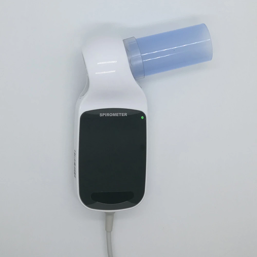 Digital Spirometer PC Bluetooth Peak Flow Meter Types Of Lung Spirometer mouthpiece
