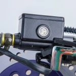 Disc Brake Caliper System for Electric Scooter and Electric Motorcycle Rear Motor