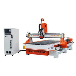 Discounted Price !! Jinan 1530 ATC 4 Axis Cnc Router , Cnc Wood Router Engraving Machine for Mold , Door , Cabinet , Cylinder