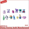 Disney Universal NBCU FAMA BSCI GSV Carrefour Factory Audit Manufacturer Animal Rubber Eraser With Full Color Printing