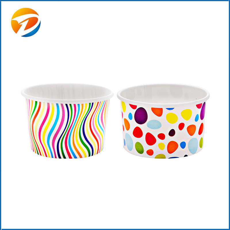 Buy Disposable 2oz 10oz 16oz Custom Printed Frozen Yogurt Paper Ice ...