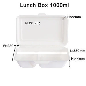 Disposable dinnerware sets Paper box Lunch package box