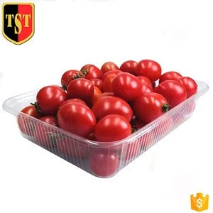 Disposable Transparent Plastic Packaging tray for vegetable/fruit