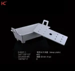DJ007-1 wholesale restaurant food grade hotpot meat use Rectangle Melamine Dry Ice Tableware with ear Dishes Plates for seafood