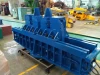 double clamp attachment for vibro hammer pile driver machine