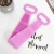 Double Sided Exfoliating Silicone Bath Body Brush Clean Long Scrubber