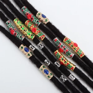Dreadlock Beads Braiding Hair Accessories Decoration Dread Lock Beads Hair Cuffs Dreadlocks Beads LOCS Cuffs
